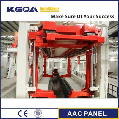 Автоматическая линия/производственная линия для производства блоков и плит AAC.